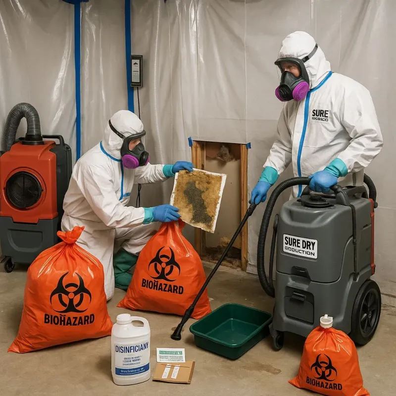 Contaminated Water Handling Protocols process in Halfway House, PA